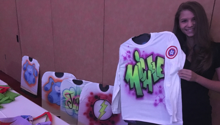 airbrushed tshirts