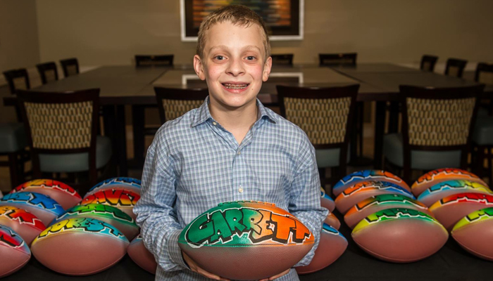 Airbrushed Footballs